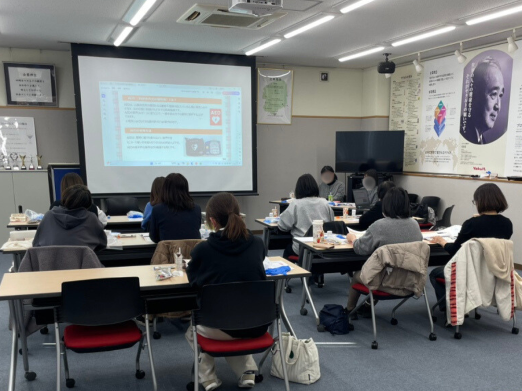 【ヤクルト保育所】小児救急手当研修を実施しました